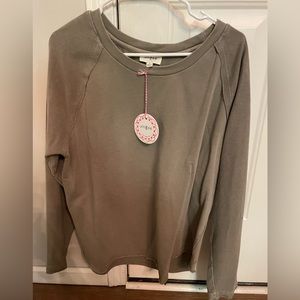 Moss green light weight sweatshirt - NWT